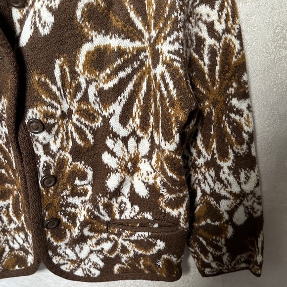 Vintage Catalina Jacquard Knit Cardigan sz 36 - Picture 6 of 7